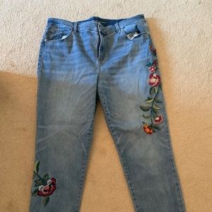 Embroidered Jeans